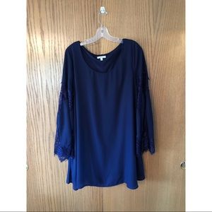 Lace Sleeve Dress